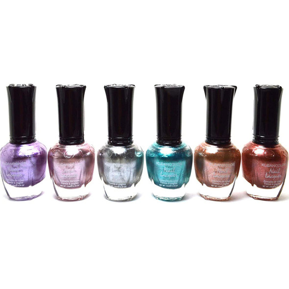 Kleancolor 3 Gel Effect Nail Polish Neon Yellow Orange | Buy at