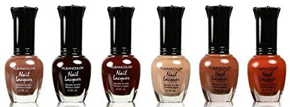 Kleancolor Nail Lacquer 6 Pieces 49 to 54