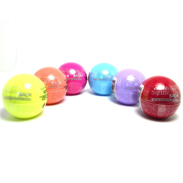 Kleancolor 6 Set of Ballbomb Lip Balm Hydrating Formula Lipstick  Free Zipper Bag