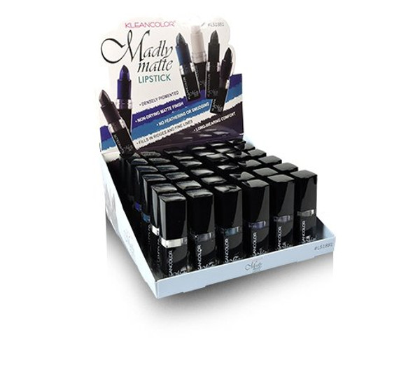 Kleancolor Madly Matte Lipstick Ls1881 Set Total 36 Pieces