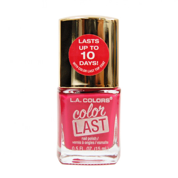 L.A. COLORS Color Last Nail Polish Commitment  1 Ounce CNP80