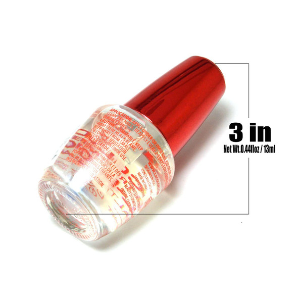 L.A. Colors 1 Salon Fabulous Nail Treatments  AllnOne Healthy Nails Nail Polish Lacquer CNL523  Free Zipper Bag