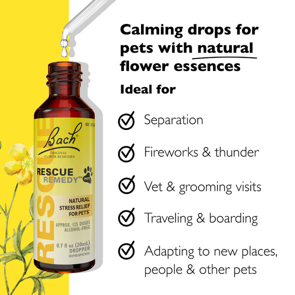 Bach RESCUE REMEDY PET DROPPER 20mL