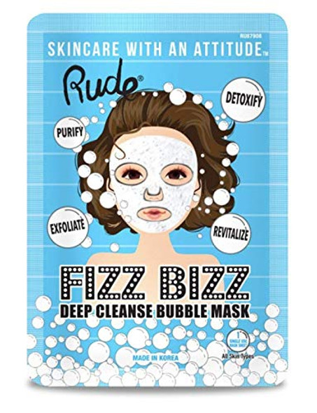 RUDE Fizz Bizz Cleanse Bubble Mask  5 Pieces