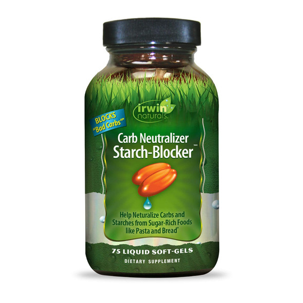 Irwin Naturals Carb Neutralizer Starch-Blocker 75 Softgels