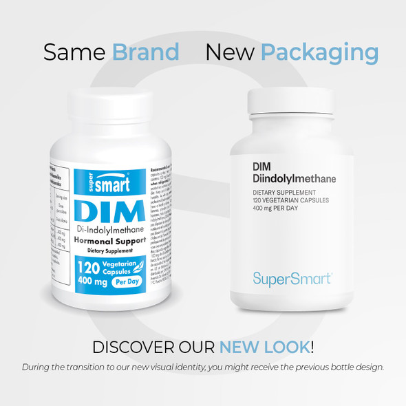 Supersmart  DIM DiIndolylMethane 400 mg Per Day  Hormonal Support for Men  Women  Protect Against Aging Cells  Estrogen Balance  NonGMO  Gluten Free  120 Vegetarian Capsules Supersmart  DIM DiIndolylMethane 400 mg Per Day  Hormonal Support for Men  Women  Protect Against Aging Cells  Estrogen Balance  NonGMO  Gluten Free  120 Vegetarian Capsules