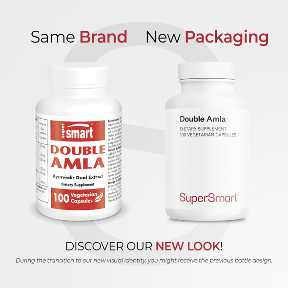 Supersmart  Double Amla  Extract Standardized to 45 Tannins  Saberry  Support Digestive Health  Anti Aging  Antioxidant Supplement  NonGMO  Gluten Free  100 Vegetarian Capsules