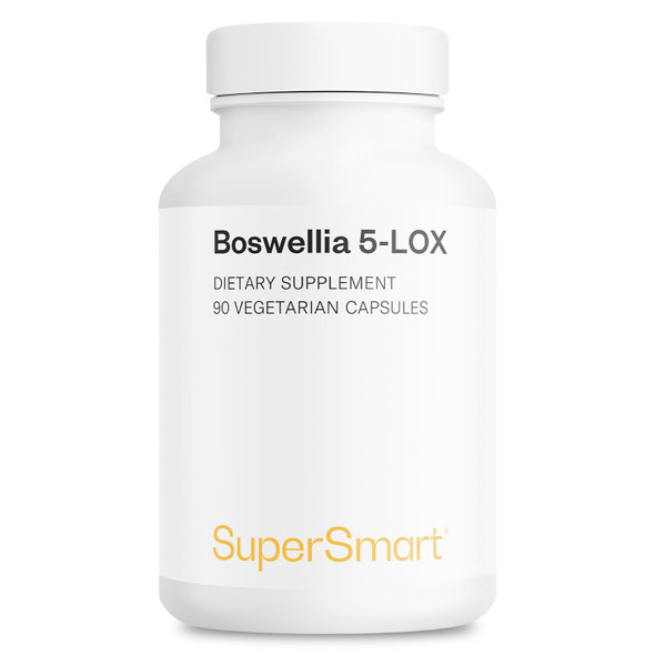 Supersmart  5Loxin 200 mg Per Day  Extract of Boswellia Serrata  Support Healthy Joint  Anti Inflammatory Supplement  Pain Relief  NonGMO  Gluten Free  90 Vegetarian Capsules