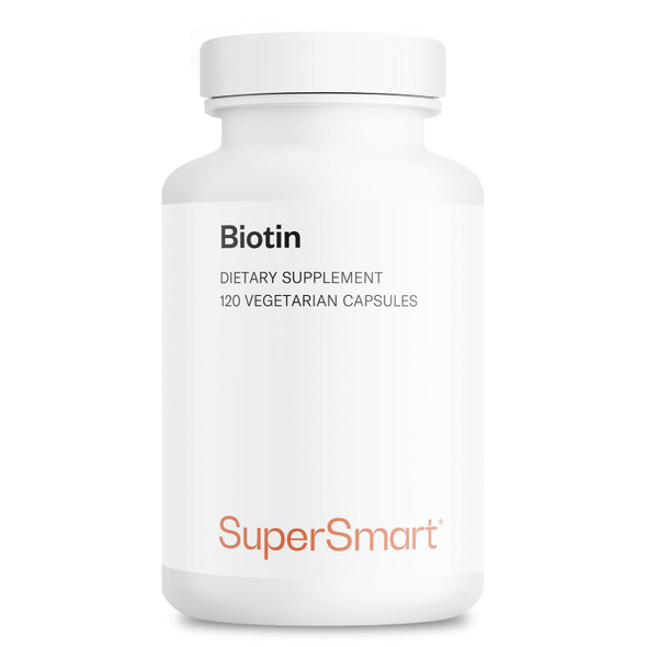 Supersmart  Biotin 10000 mcg Per Day  Vitamin B7 Supplement  Nail  Hair Straightener  Skin Care  May be a Natural Acne Treatment  NonGMO  Gluten Free  120 Vegetarian Capsules Supersmart  Biotin 10000 mcg Per Day  Vitamin B7 Supplement  Nail  Hair Straightener  Skin Care  May be a Natural Acne Treatment  NonGMO  Gluten Free  120 Vegetarian Capsules