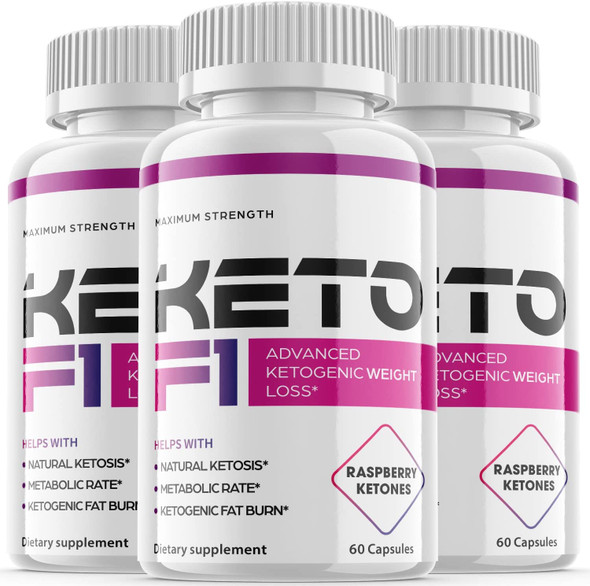F1 Ketosis 800 MG Supplement Pills 3 Pack