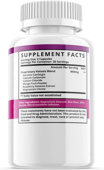 F1 Ketosis 800 MG Supplement Pills 3 Pack