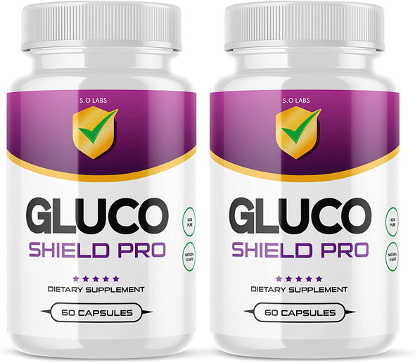 Gluco Shield Pro Supplement Pills 2 Pack