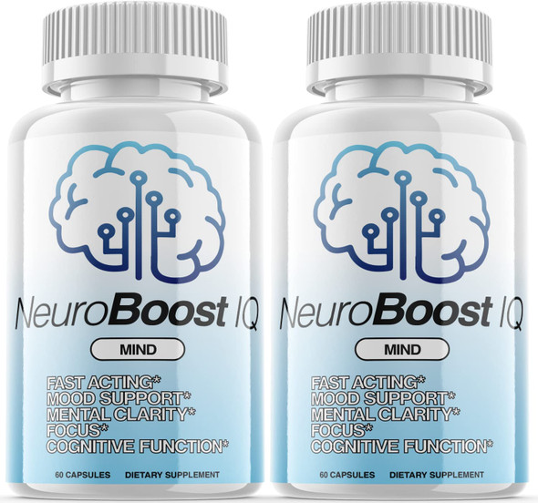 Neuro Boost IQ Brain Supplement 2 Pack