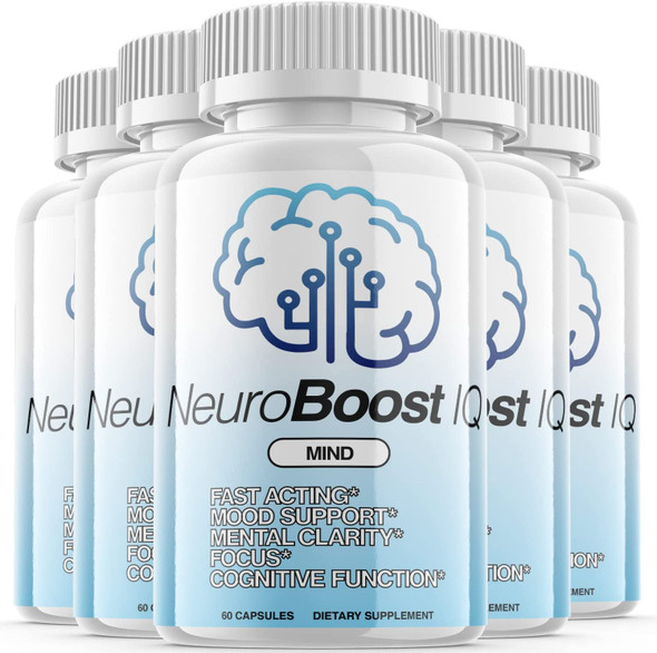 Neuro Boost IQ Brain Supplement 5 Pack