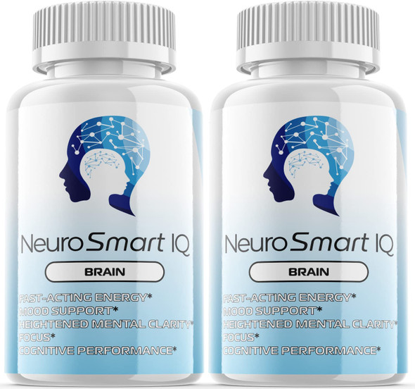 Neuro Smart IQ  Neurosmart IQ Brain Pills Advanced Nootropic Supplement 2 Pack