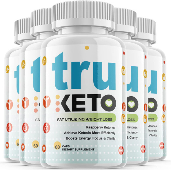 Tru Ketosis Advanced Formula Supplement Pills 5 Pack