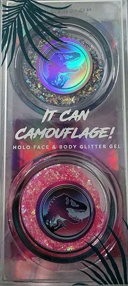 Jurassic World Makeup Collection Holo Face  Body Glitter Gel