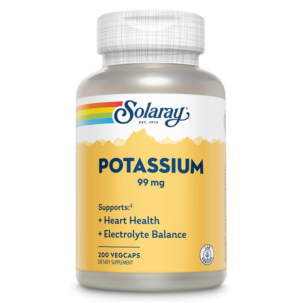 SOLARAY Potassium 99 mg 200 VegCaps