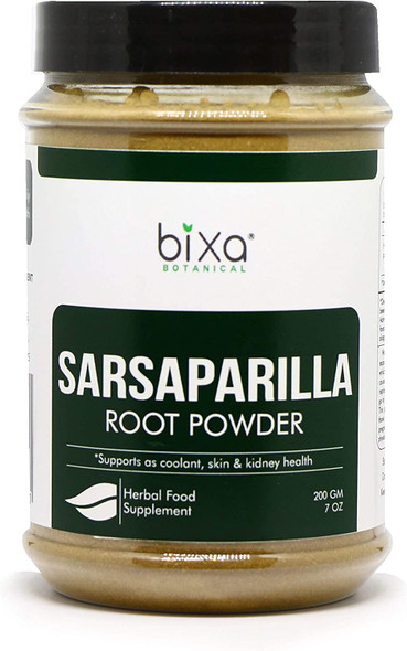 Sarsaparilla Root Powder HEMIDESMUS INDICUS  200g 7 Oz Natural Blood Purifier  Cooling Agent  Helps to Reduce hyperacidity  gastric Problem Anti Oxidant Herbal Supplement.