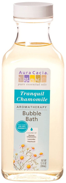 Aura Cacia Bubble Bath Relaxing Chamomile 13 oz