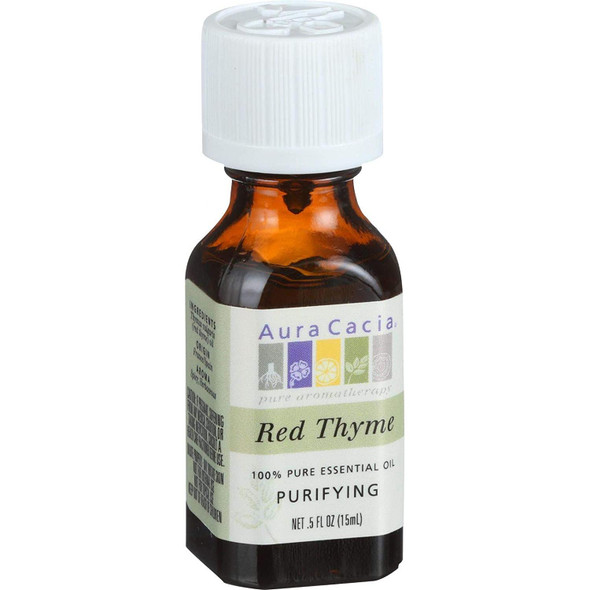 Aura Cacia Pure Aromatherapy 100 Pure Essential Oil Red Thyme4