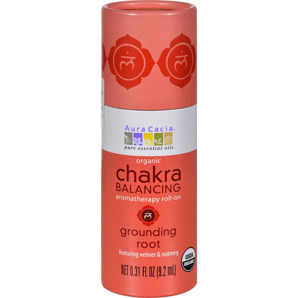Chakra Balancing Aromatherapy RollonGrounding Root 0.31 fl Ounce Liquid
