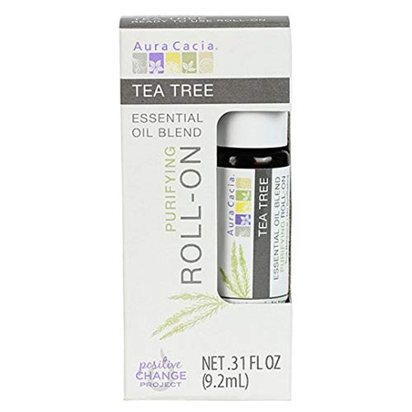 Aura Cacia Tea Tree RollOn 0.31 fl. oz. Aura Cacia Tea Tree RollOn 0.31 fl. oz.