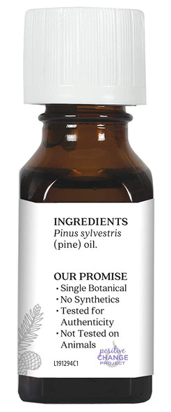 Aura Cacia Pure Pine Essential Oil 0.5 fl. oz. Pinus sylvestris