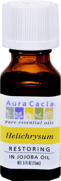 Aura Cacia Helichrysym in Jojoba Oil  0.5 fl oz