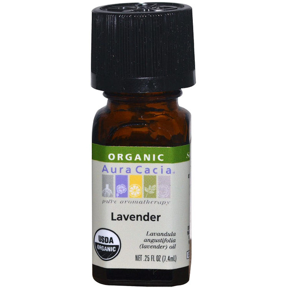 Aura Cacia Ess Oil Org Lavender