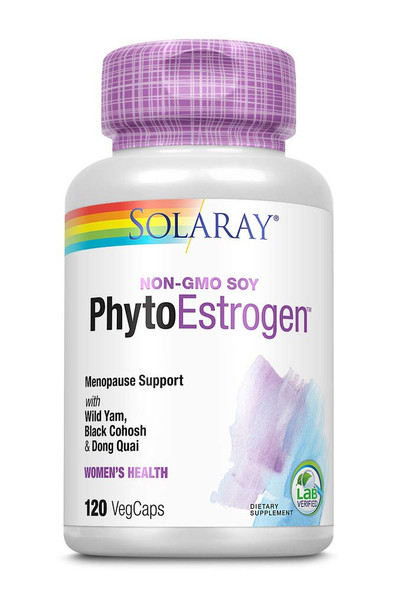 Solaray Phytoestrogen Supplement, 120 Count