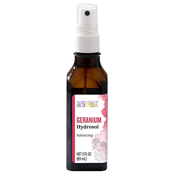 Aura Cacia Geranium Hydrosol  3 fl. oz.  Pelargonium graveolens