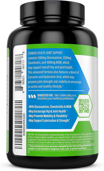 Zenwise Energy  Mobility Boost Bundle  Joint Support  Green Tea Extract  Features MSM Glucosamine  Chondroitin for Extra Strength Relief  Plus Vitamin C  Immune  Metabolism Booster