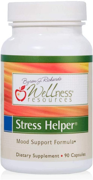Stress Helper  Energy Stress Tolerance Adrenal Support 90 Capsules