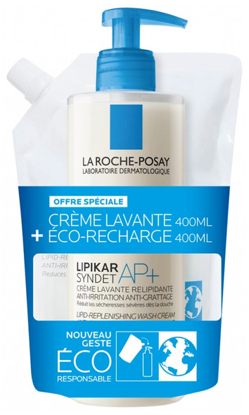 La Roche-PosayLipikar Syndet AP+ 400ml Eco-Refill 400ml