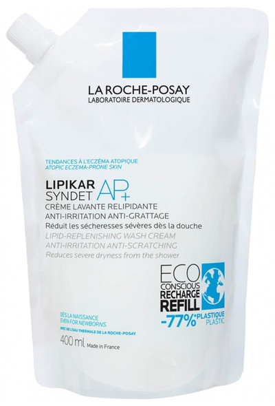 La Roche-PosayLipikar Syndet AP+ Eco-Refill 400ml