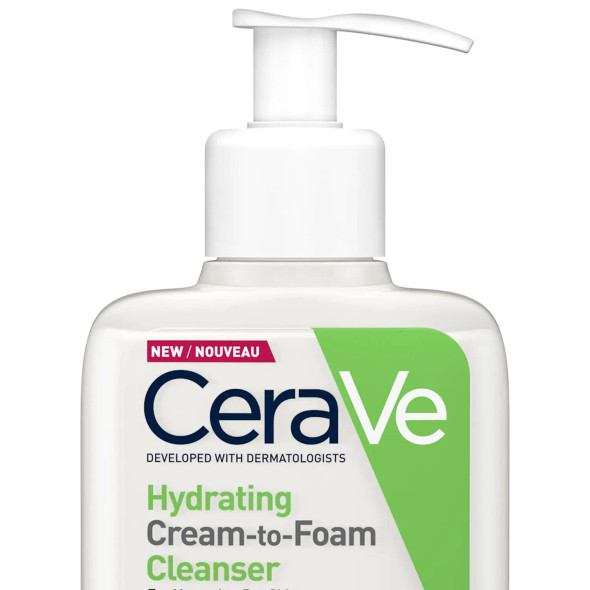 CeraVe Hydrating Cream-to-Foam Cleanser 236ml