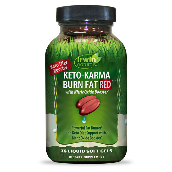 IRWIN NATURALS Keto Karma Burn Fat RED 78 Count