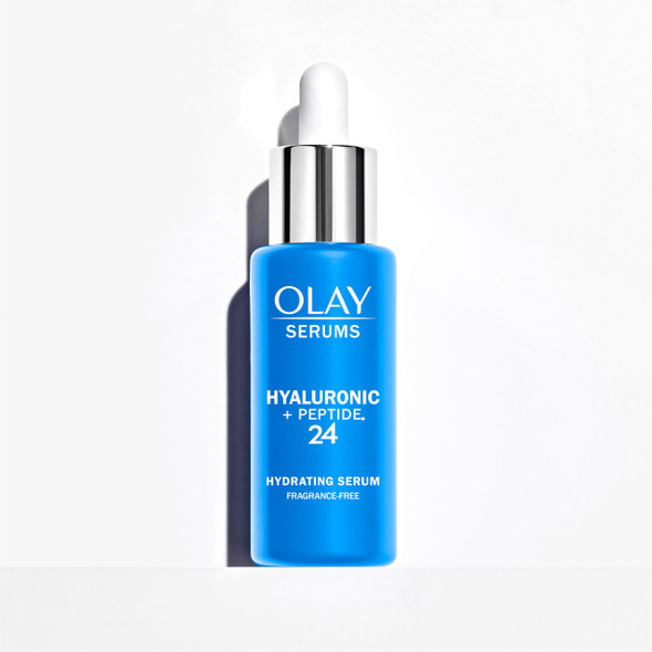 Olay Hyaluronic + Peptide 24 SERUM | 1.7 Ounces Fragrance-Free