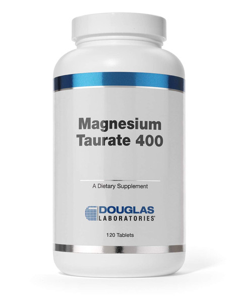 Douglas Laboratories - Magnesium Taurate 400 - Supports Normal Heart Function And Bone Formation - 120 Tablets Douglas Laboratories - Magnesium Taurate 400 - Supports Normal Heart Function And Bone Formation - 120 Tablets