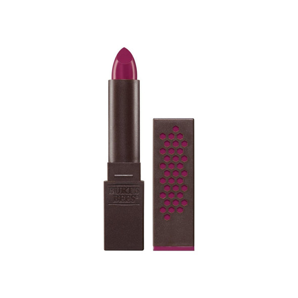 Burt's Bees 100% Natural Moisturizing Lipstick, Magenta Rush 0.12 oz