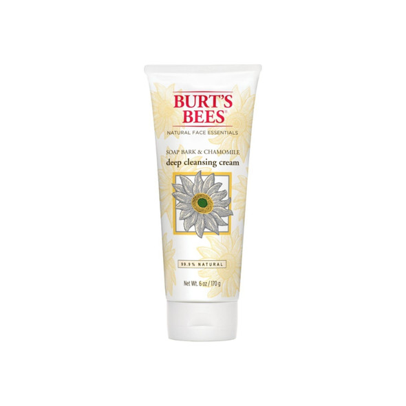 Burt's Bees Deep Cleansing Cream, Soap Bark & Chamomile 6 oz