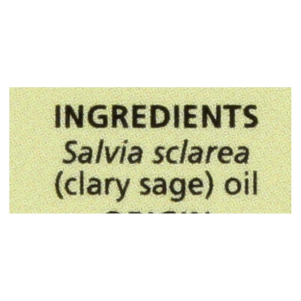 Aura Cacia - Essential Oil Clary Sage - 0.5 fl oz