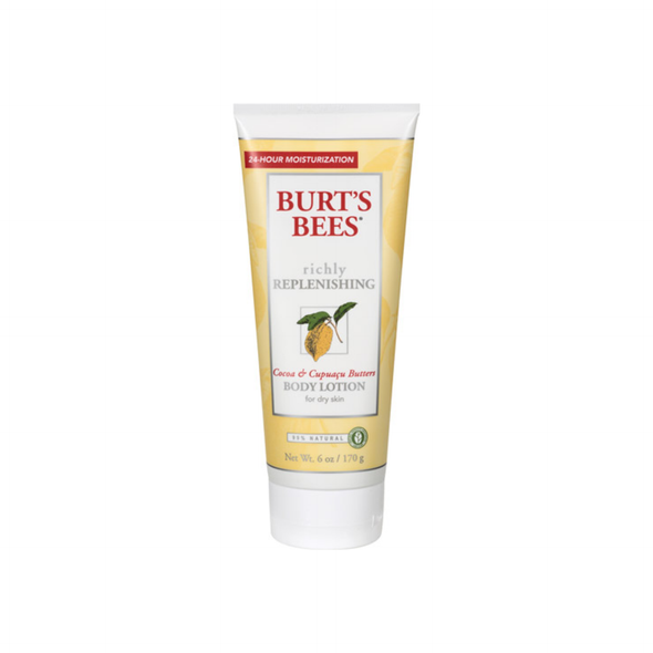 Burt's Bees Replenishing Body Lotion Cocoa & Capuacu Butters 6 oz