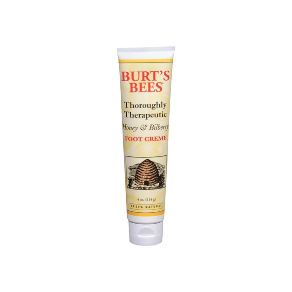 Burt's Bees Thoroughly Therapeutic Honey & Bilberry Foot Creme 4 oz