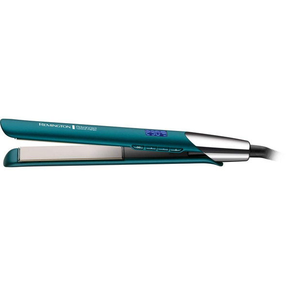 Remington Advanced Coconut Therapy Ceramic Hair Straightener - Salon Performance 110 mm Hair Straighteners with Integrated Temperature Sensor - S8648