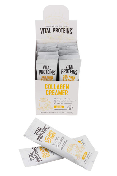 Vital Proteins, Collagen Creamer Vanilla Packet Box, 14 Count