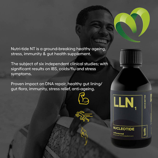 LLN1 Liposomal Nucleotide Complex  240ml  lipolife  Nucleotides are Micro nutrients That Form The Foundation of The Bodys RNA and DNA.