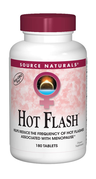 Source Naturals - Hot Flash Non-Gmo Soy, 180 tablets