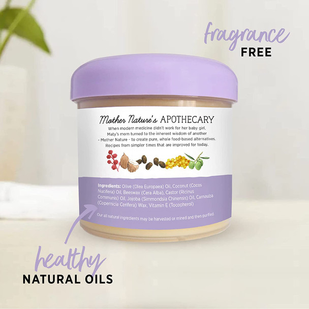 Matys All Natural Multipurpose Baby Ointment  Petroleum  Fragrance Free  Made with Coconut  Jojoba Oils  10 oz.